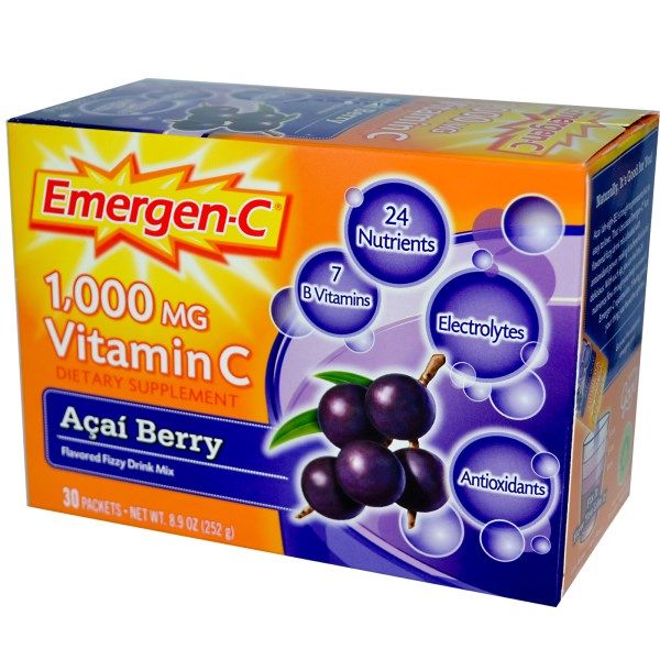 Emergen-C Acai Berry (30 Packets) Alacer Corp.